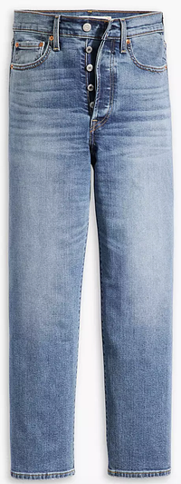 Women's Levis Ribcage Straight Ankle Jeans